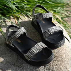Allyson French Braid Sandal