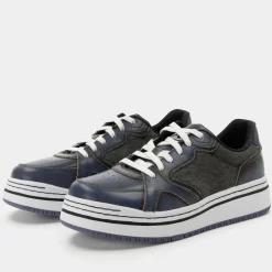 Alyster Blue Black Shoe