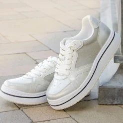 Alyster Shimmer Silver Shoe