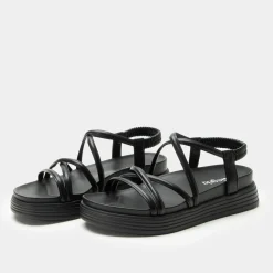 Audie Caviar Sandal