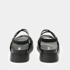 Audie Caviar Sandal