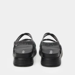 Audie Phosphorescence Black Sandal