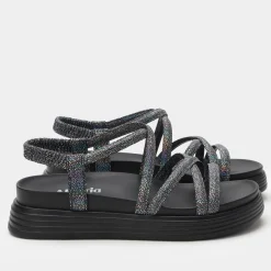Audie Phosphorescence Black Sandal