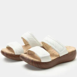 Brayah White Sandal