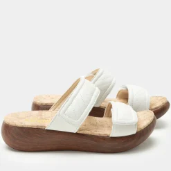 Brayah White Sandal