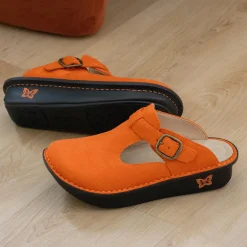 Classic Orange You Glad Suede Shoe