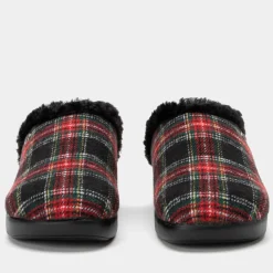 Comfee Plaidly Black Slipper