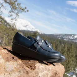 Ericka Navy Gloss Shoe