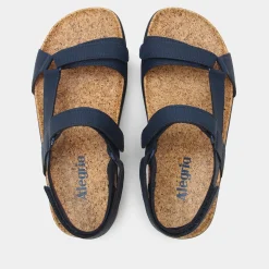 Henna Netted Navy Sandal
