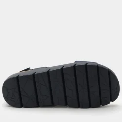 Henna Netted Navy Sandal