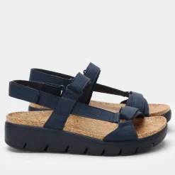 Henna Netted Navy Sandal