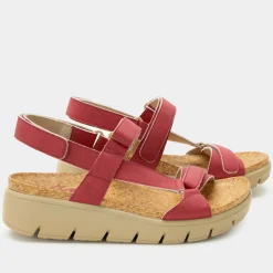 Henna Washed Ruby Sandal