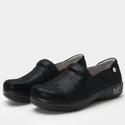 Keli Crackle Black Shoe