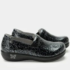Keli Embroider Me Pewter Shoe