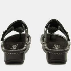 Kennedi Twinkle Black Sandal