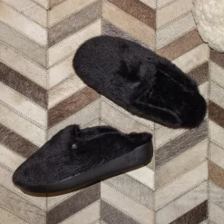 Leisurelee 2 Black Slipper