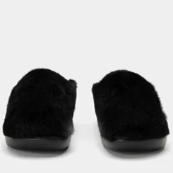 Leisurelee 2 Black Slipper