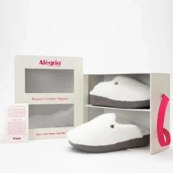 Leisurelee 2 White Slipper