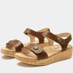 Marta Walnut Sandal