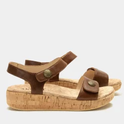 Marta Walnut Sandal