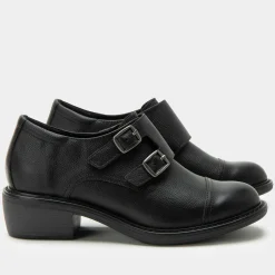 Mave Black Burnish Shoe