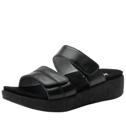 Mena Black Sandal