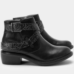 Millie Embroider Me Black Boot