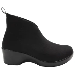 Nadya Black Fleece Boot