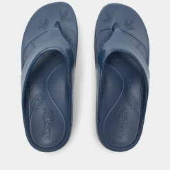 Ode Navy Gloss Sandal