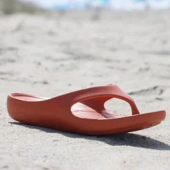 Ode Tangerine Gloss Sandal