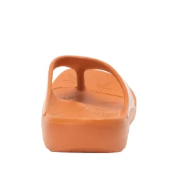 Ode Tangerine Gloss Sandal