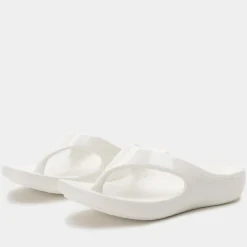 Ode White Gloss Sandal