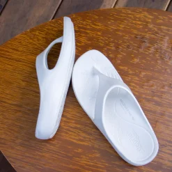 Ode White Gloss Sandal