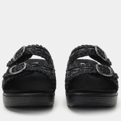 Oona Fancy Black Sandal