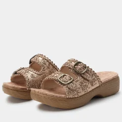 Oona Fancy Gold Sandal