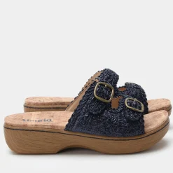 Oona Fancy Navy Sandal