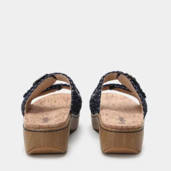 Oona Fancy Navy Sandal