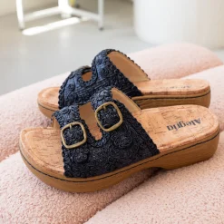 Oona Fancy Navy Sandal
