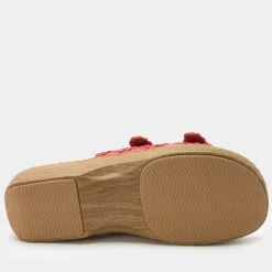 Oona Red Sandal