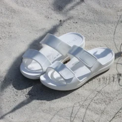Orbyt White Gloss Sandal