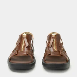 Palmer Marrone Sandal