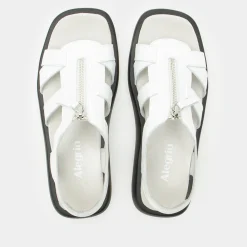 Palmer White Sandal