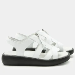Palmer White Sandal