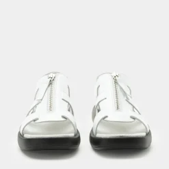 Palmer White Sandal