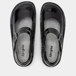 Paloma Black Crinkle Mary Jane