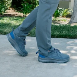 Roll On Blue Whisper Shoe
