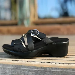 Roux Black Sandal