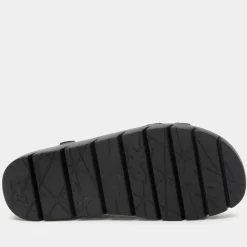 Roz Casual Black Sandal