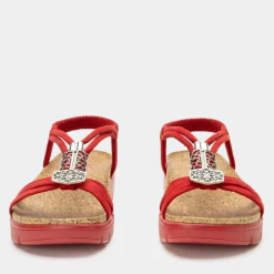 Roz True Red Sandal