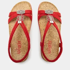 Roz True Red Sandal